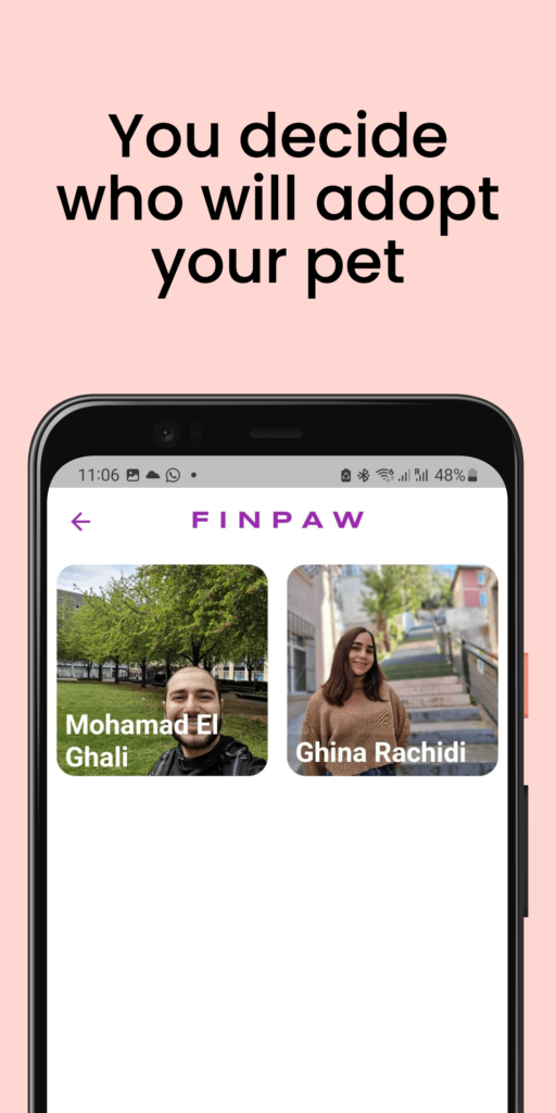 Decide between likers screenshot
